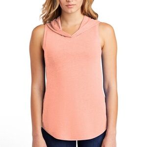 NWOT Pink Sleeveless Women’s Hoodie